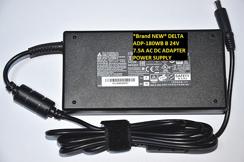 *Brand NEW* ADP-180WB B DELTA AC100-240V 24V 7.5A AC DC ADAPTER POWER SUPPLY